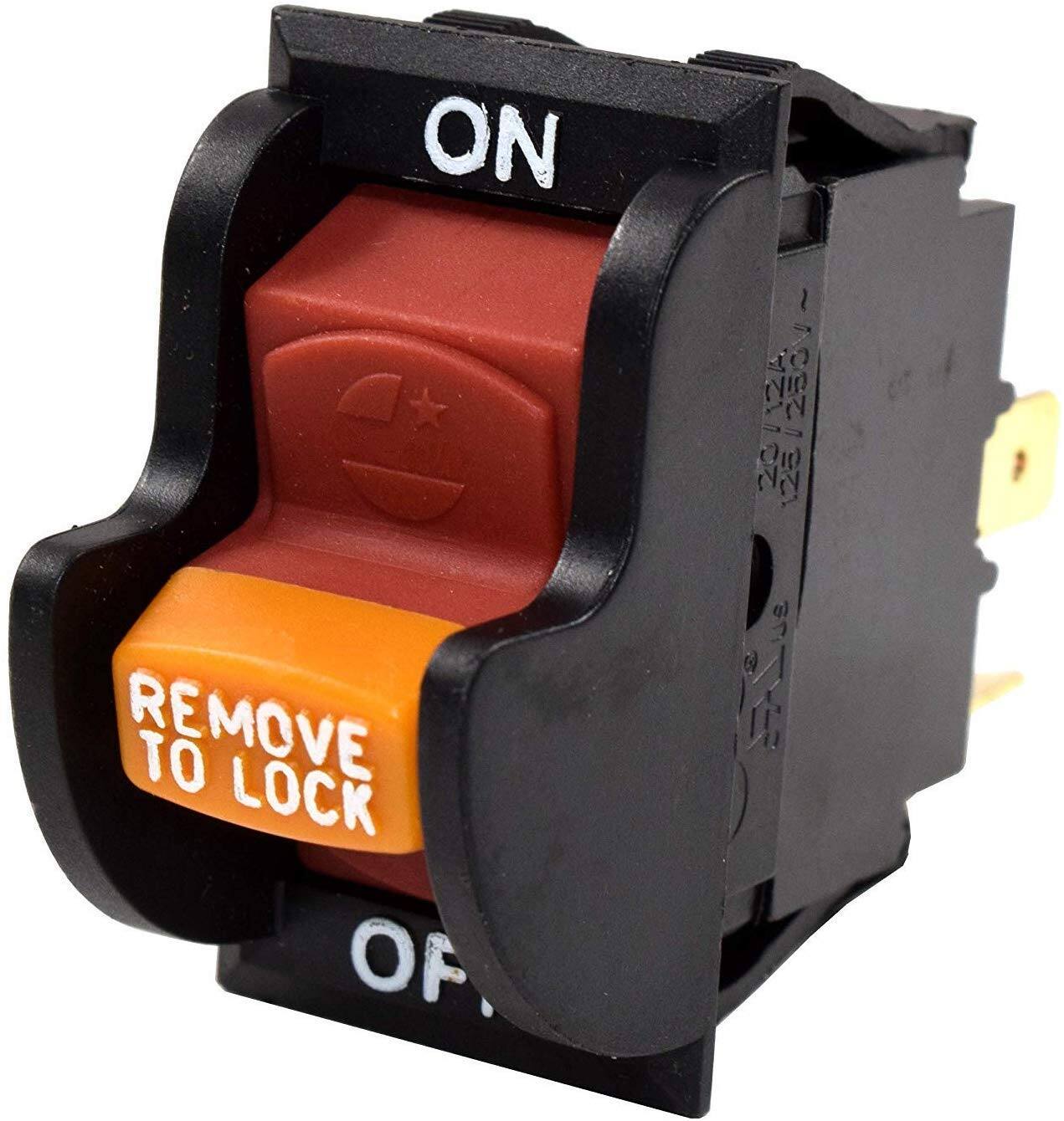 ON  
REMOVE TO LOCK  
OFF