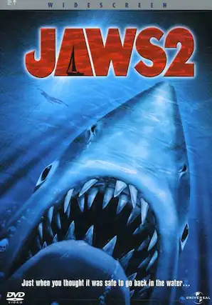 Front. Jaws 2 - DVD.