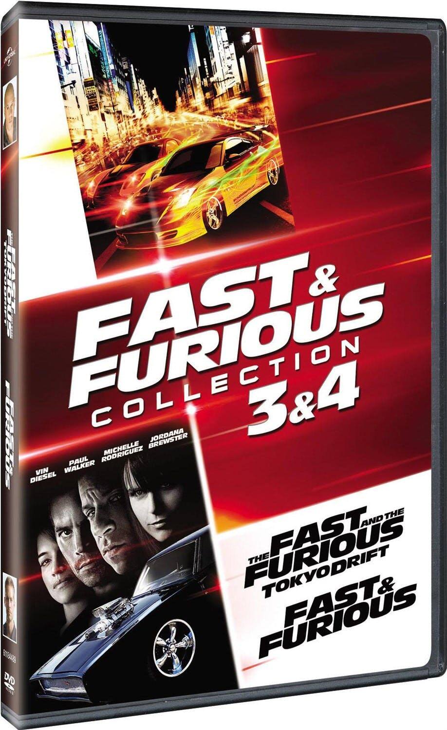 Angle. Fast & Furious Collection: 3 & 4 (DVD Double Feature) [DVD].