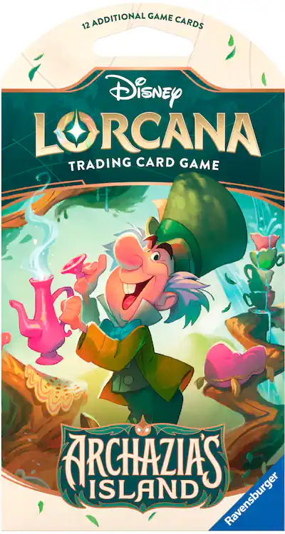 Archazia's Island Disney Lorcana Sleeved Booster Pack Archazia's Island Disney Lorcana Sleeved Booster Pack