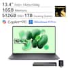 13.4" FHD+ 1920x1200p
16GB Memory
512GB SSD+1TB Docking Station
Snapdragon X Elite
Copilot+PC
Windows 11 Pro