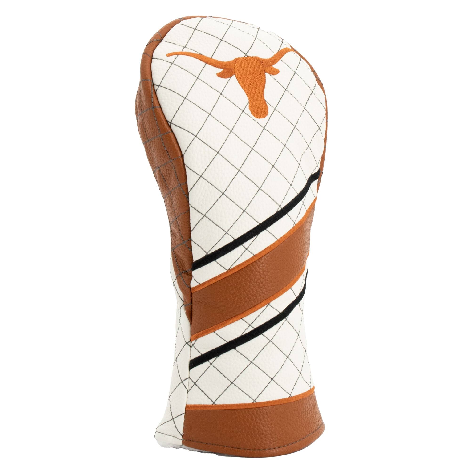 Alt View 2. Team Golf - Texas Longhorns Striped Quilted Fairway Headcover - Multicolor.