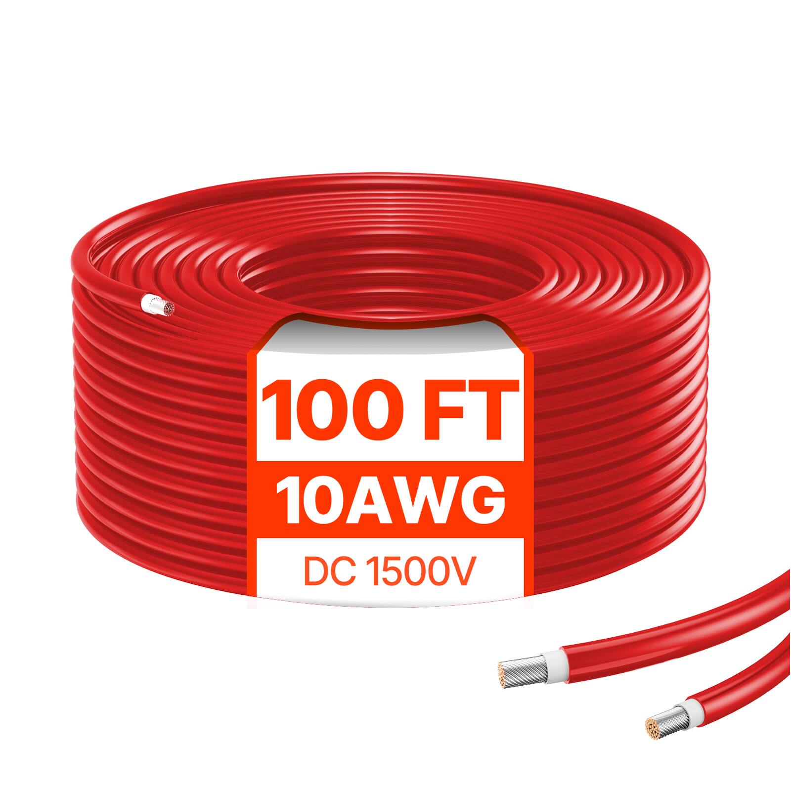 100 FT 10AWG DC 1500V