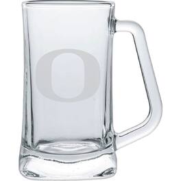 Indigo Falls - Oregon Ducks 15oz. Frost Etch Glass Tankard - Multicolor