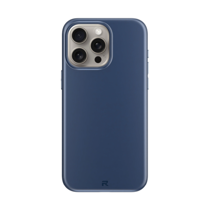 Front. Rebel - Rebel - Air ² Series Case For Apple iPhone 15 Pro Max - Navy Blue - Navy Blue.