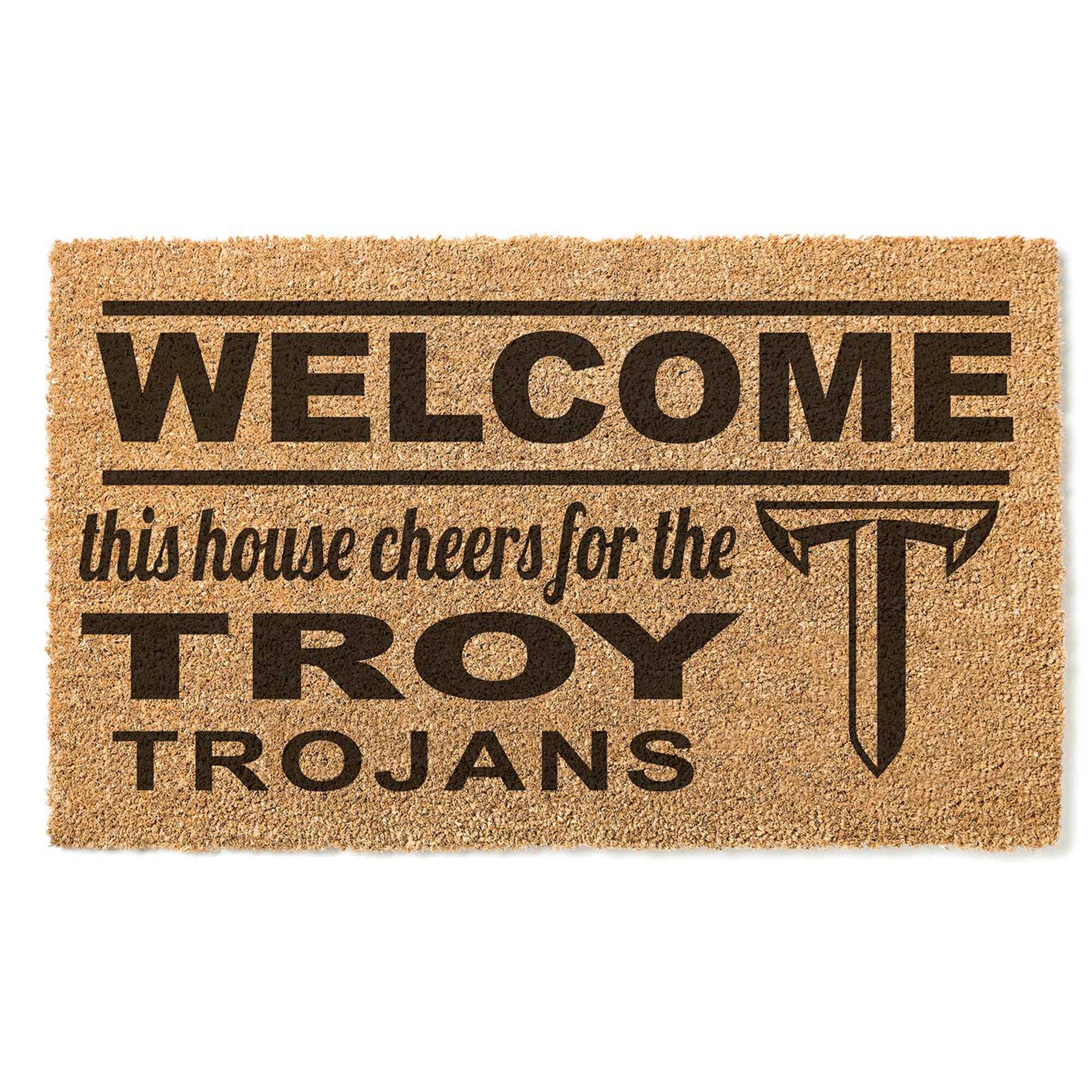 Troy University Trojans 18" x 30" Welcome Doormat