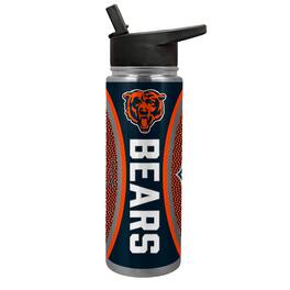 Great American Products - Chicago Bears 24oz. Jr. Thirst Game Ball Hydration Bottle - Brown