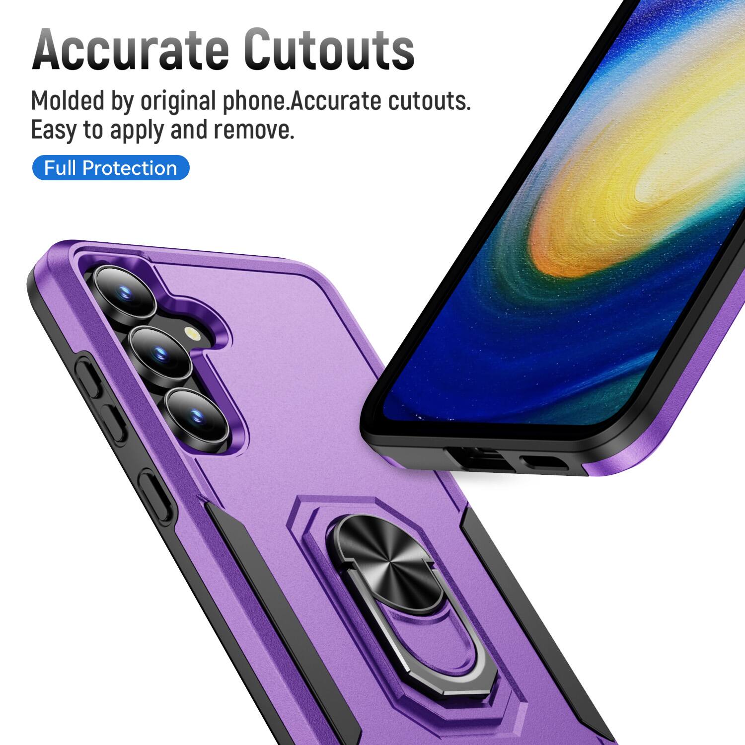 Accurate Cutouts  
Molded by original phone. Accurate cutouts. Easy to apply and remove.  
Full Protection
