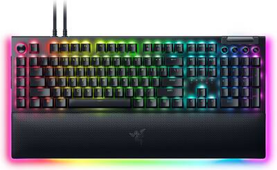 Razer BlackWidow V4 Pro Full Size Wired Mechanical Green Clicky Razer BlackWidow V4 Pro Full Size Wired Mechanical Green Clicky