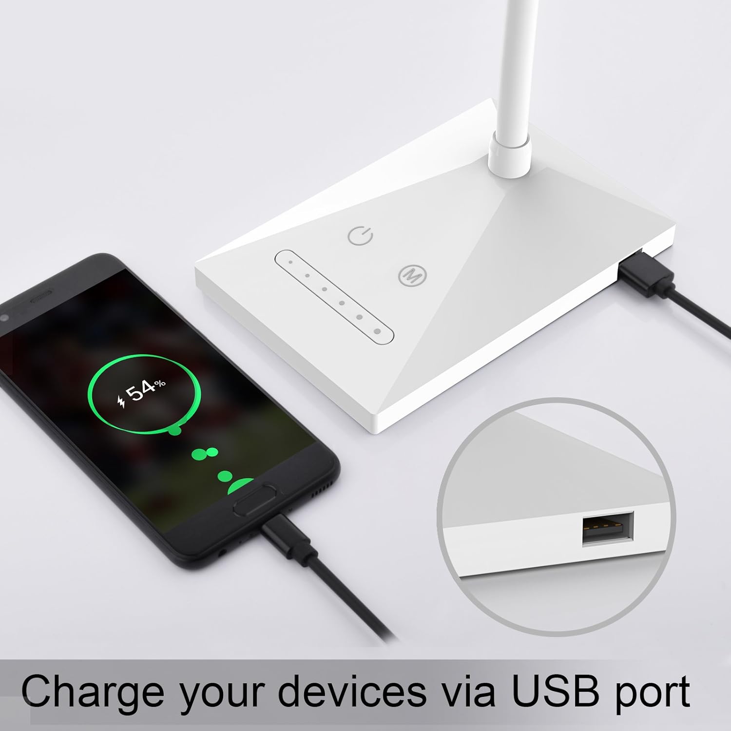 Charge your devices via USB port

54%