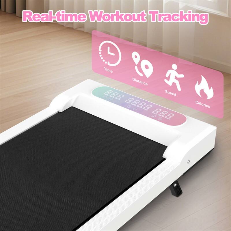 Real-time Workout Tracking  
Time Distance Speed Calories
