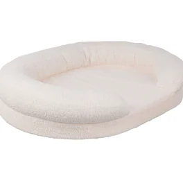 PetMaker - Orthopedic Dog Bed for Medium Dogs, 33” x 27.5” x 7” - Cream
