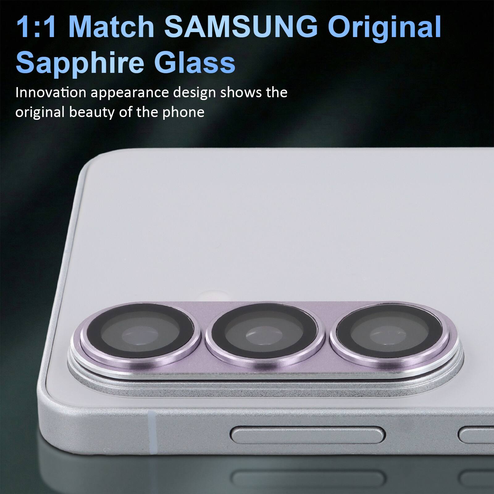 1:1 Match SAMSUNG Original Sapphire Glass

Innovation appearance design shows the original beauty of the phone