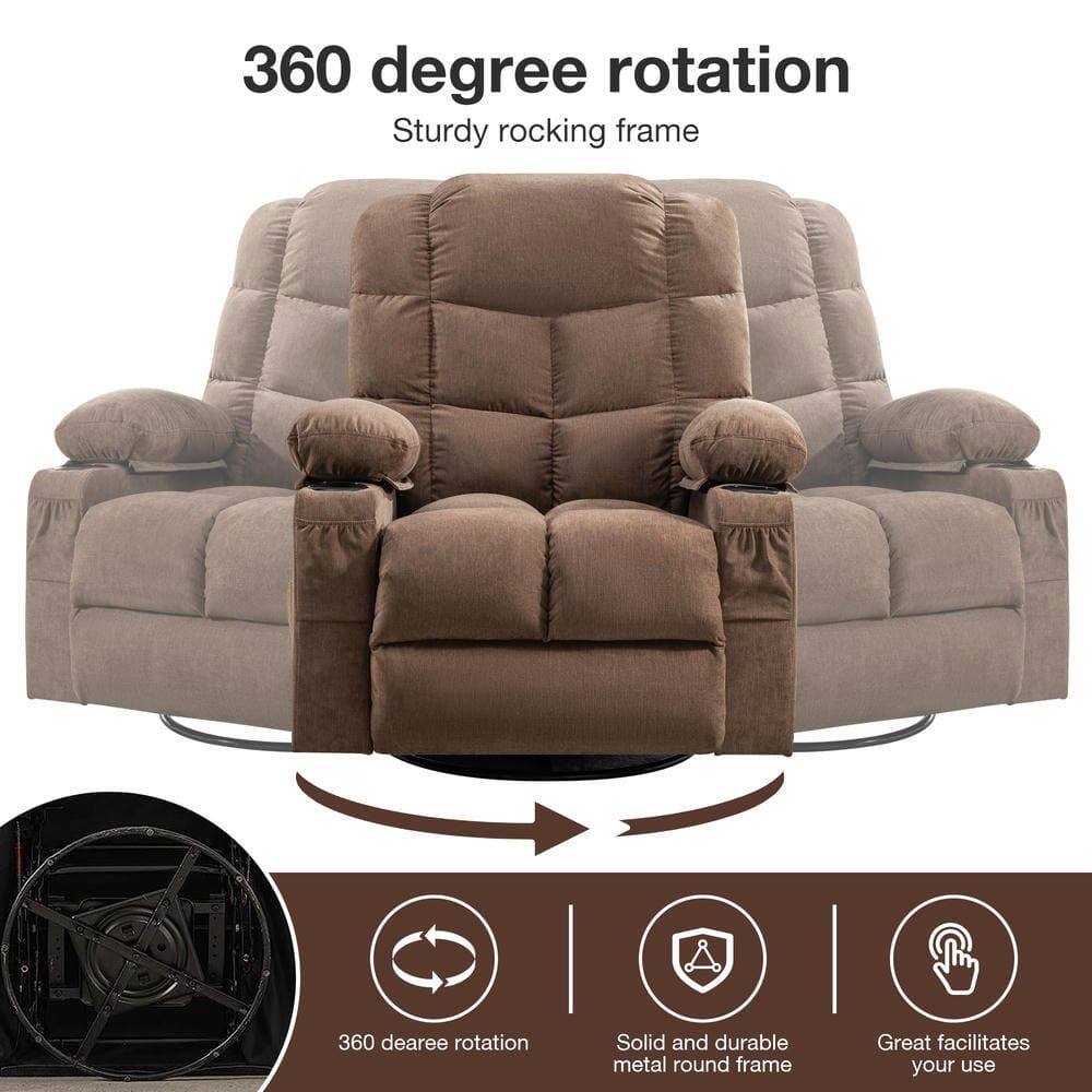 360 degree rotation  
Sturdy rocking frame  

360 degree rotation  
Solid and durable metal round frame  
Great facilitates your use