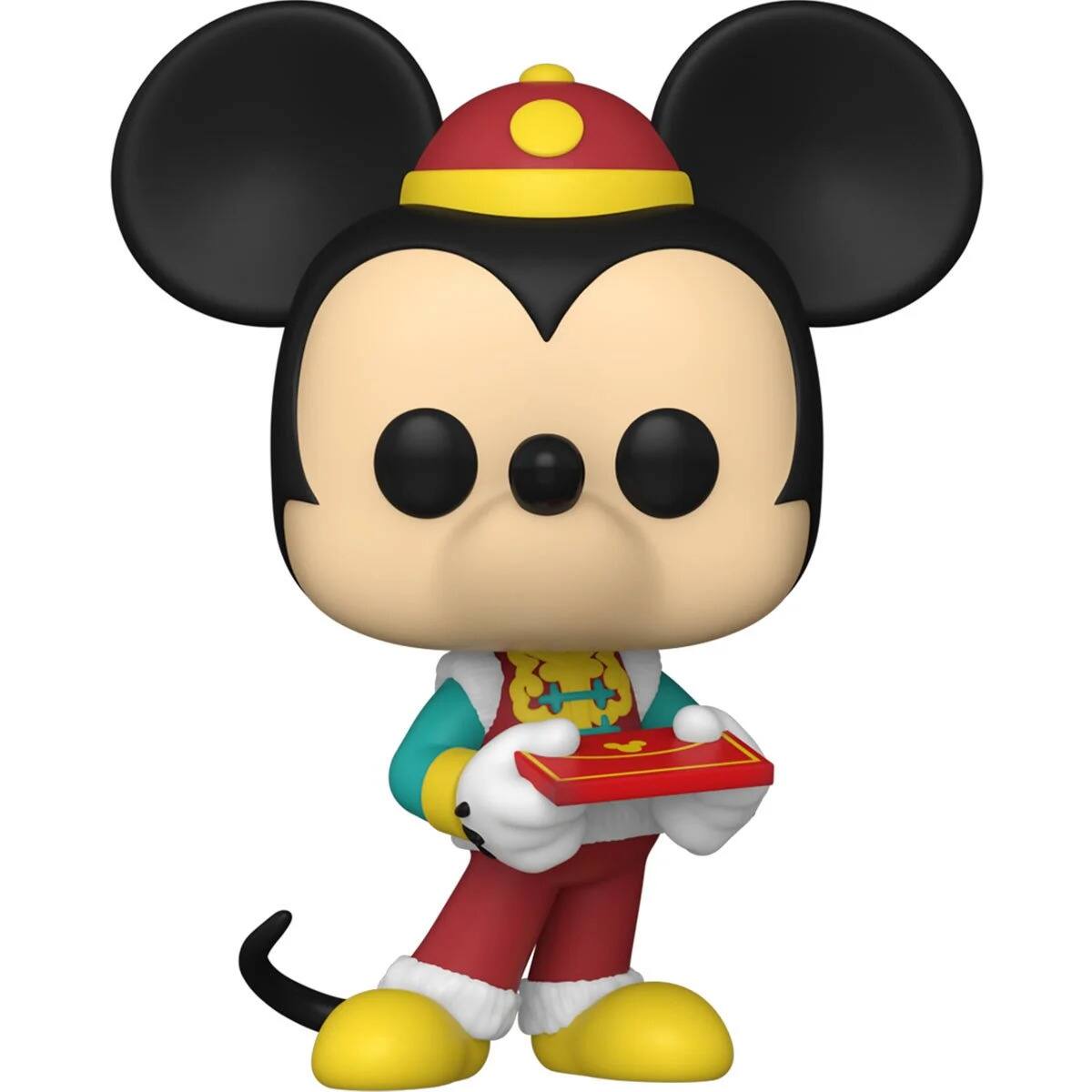 Angle. Funko - Funko Pop! Mickey and Friends - Lunar New Year Mickey - Multicolor.