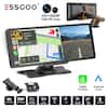 SSGOO 4K+1080P Full HD lens
Start on Compass ULTRA HD Way
Turn left
11:03 arrival
24 min 13 mi
Features:
- 4K Front Camera
- 1080P Rear Camera
- 10.26inch IPS Screen
- Loop Recording
- WIFI
- AUX
- Parking Monitoring
- Night Vision
- Bluetooth
- Apple Carplay
- Android Auto
- Compass