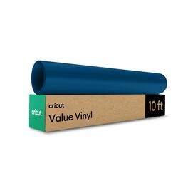 Cricut - Permanent Matte Value Vinyl - 12 in x 10 ft - Navy Blue