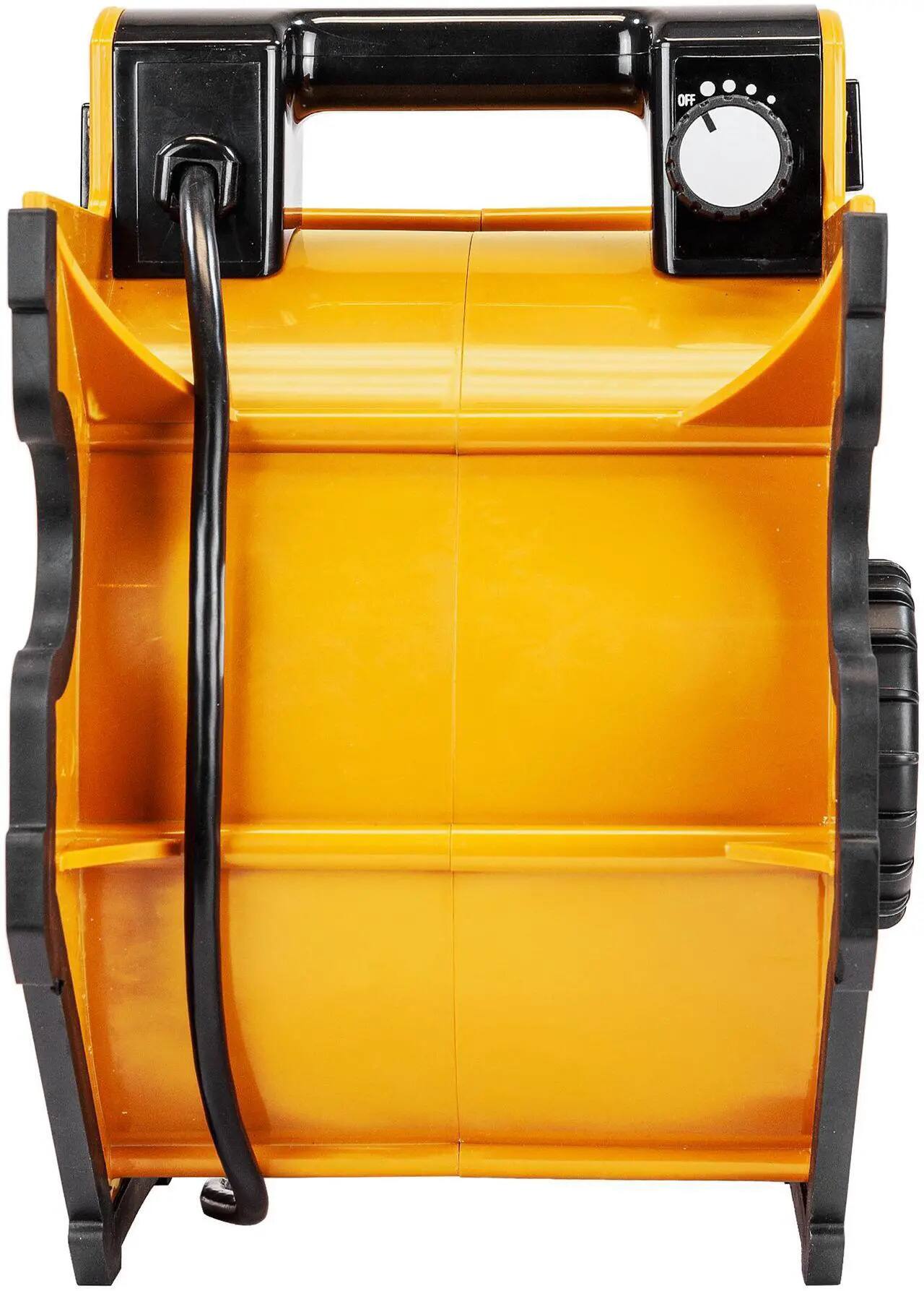 Alt View 4. Caterpillar - Caterpillar CF-B300-YW Industrial Multi Pivoting 4-Speed Utility Blower Equipped With A GFCI Plug.