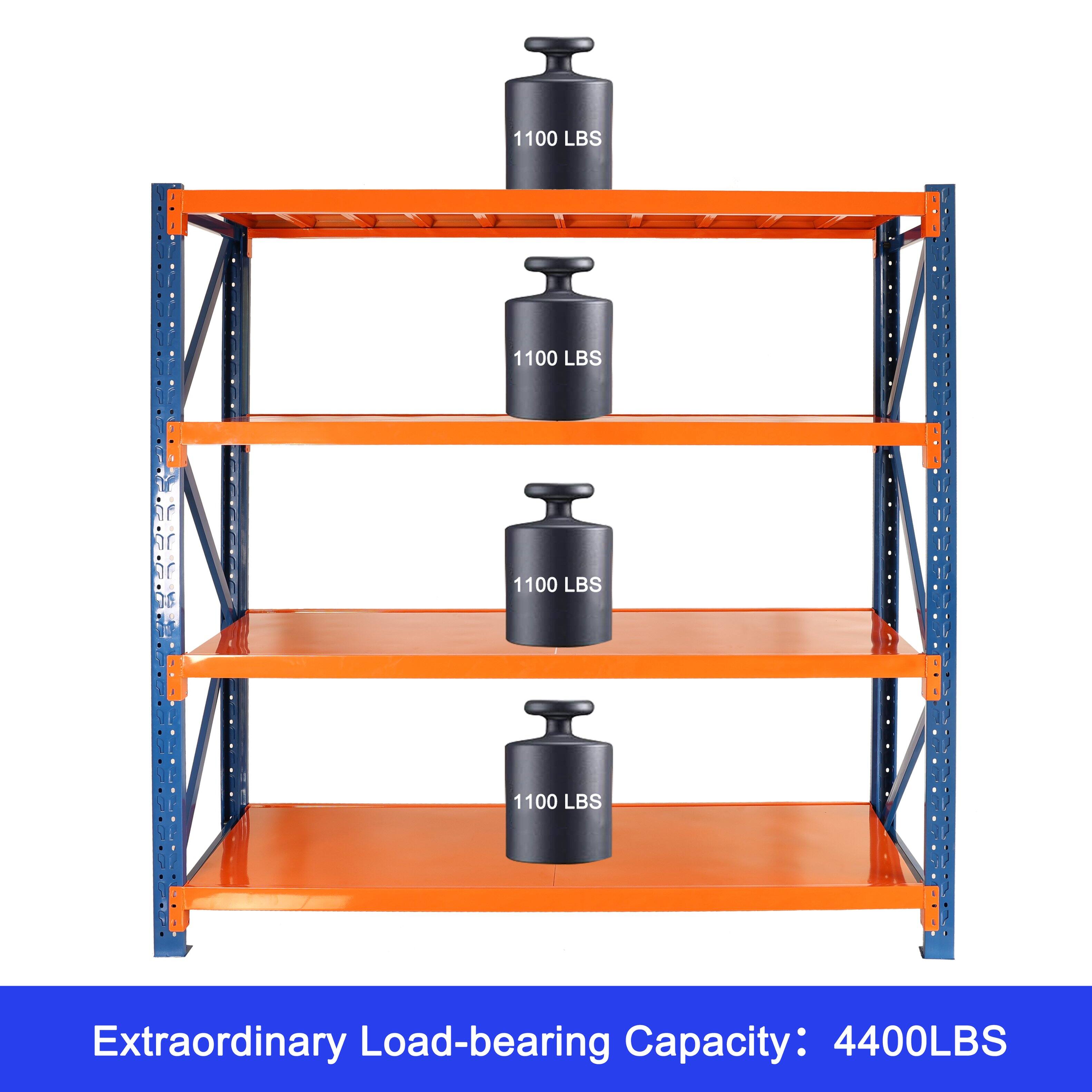 1100 LBS  
1100 LBS  
1100 LBS  
1100 LBS  

Extraordinary Load-bearing Capacity: 4400LBS