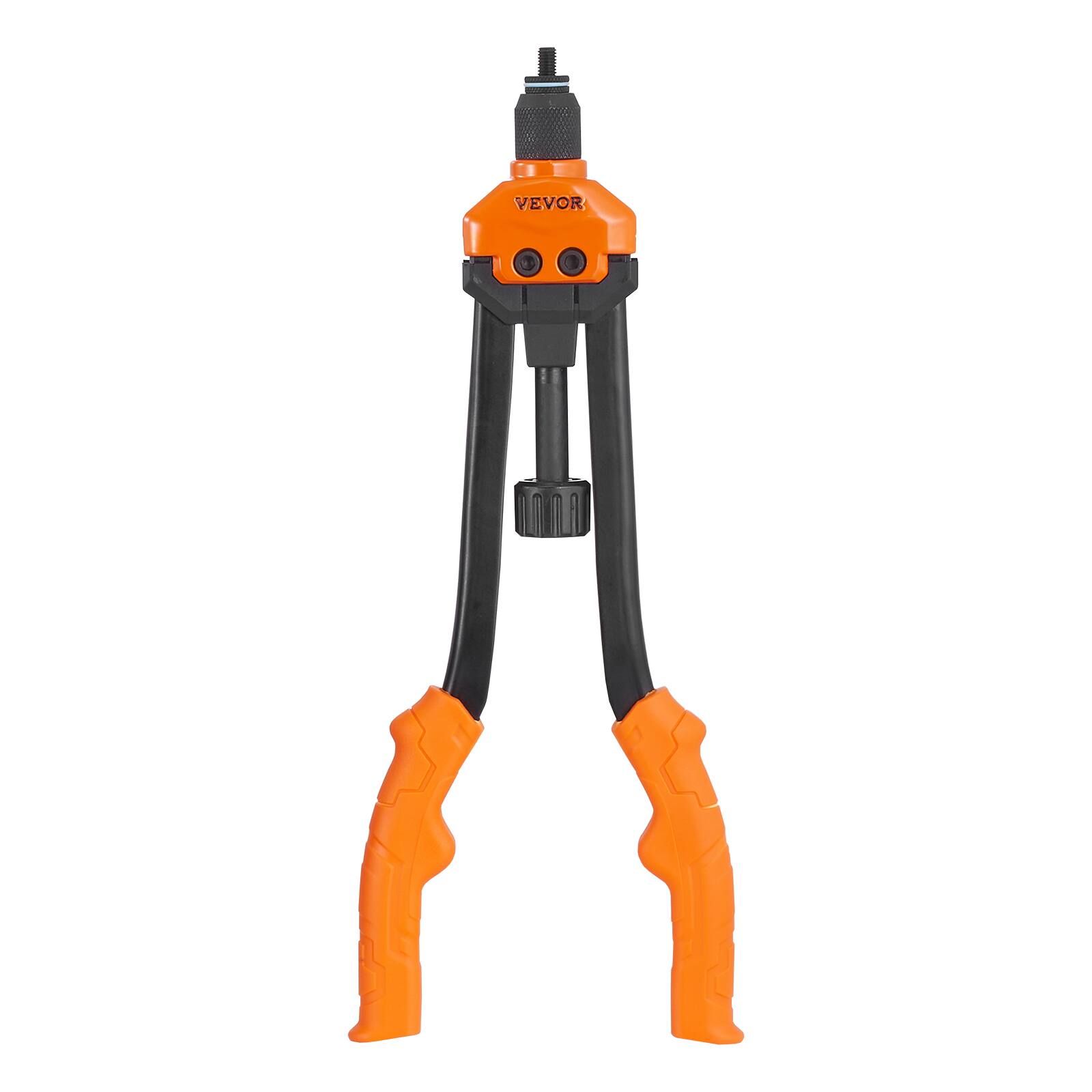 Alt View 5. VEVOR - 16" Rivet Nut Tool, Labor-Saving Rivnut Tool Kit with 13PCS Metric & SAE Mandrels, 186PCS Rivet Nuts - Orange.