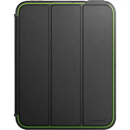 SaharaCase - Raider Series Heavy Duty Folio Case for Apple iPad mini (A17 Pro) and iPad mini (6th Gen) - Scorpion Black/Green