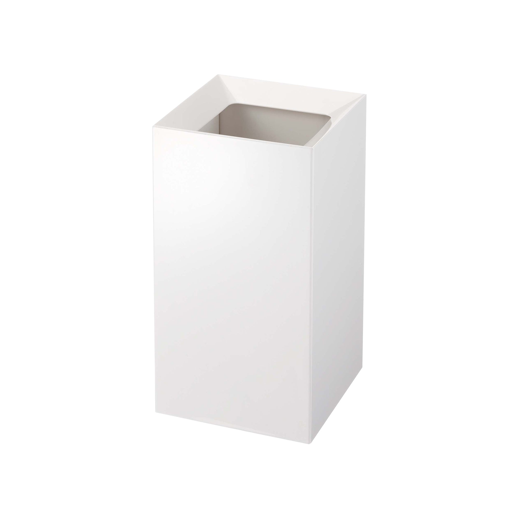 Alt View 2. Yamazaki Home - Trash Can - White.