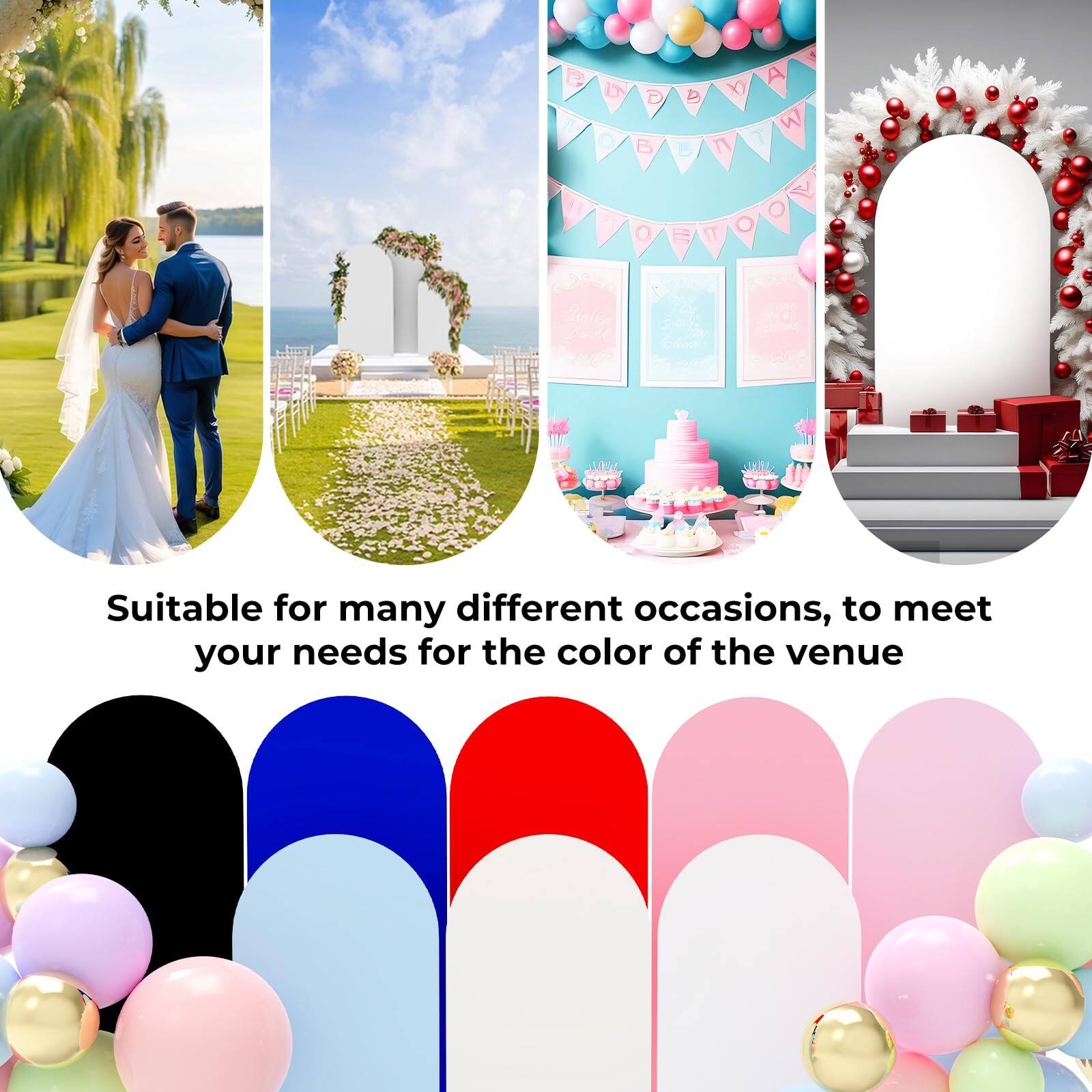 Suitable for many different occasions, to meet your needs for the color of the venue
