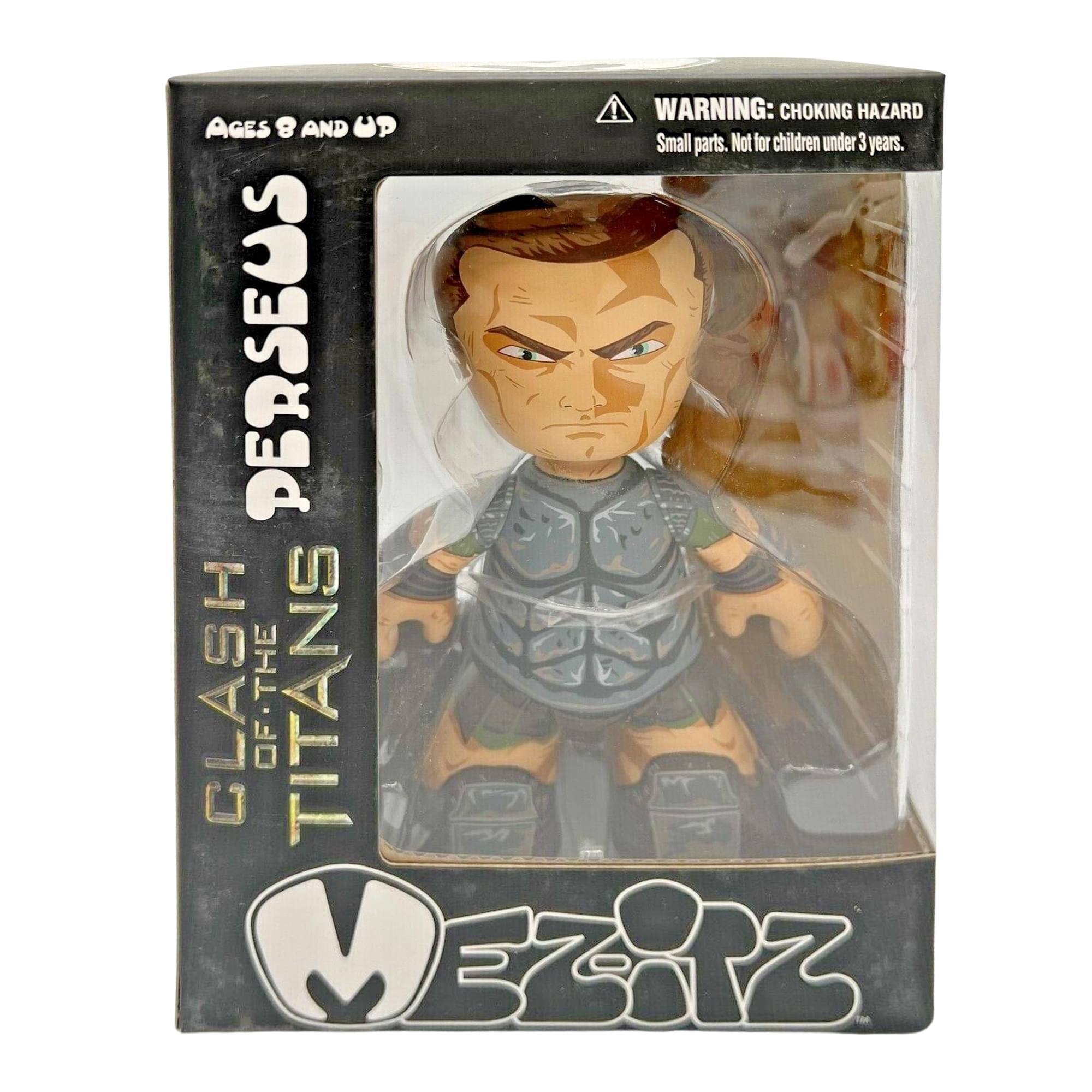 ! WARNING: CHOKING HAZARD AGES 8 AND UP Small parts. Not for children under 3 years. PERSEUS CLASH OF THE TITANS V EEZITZ