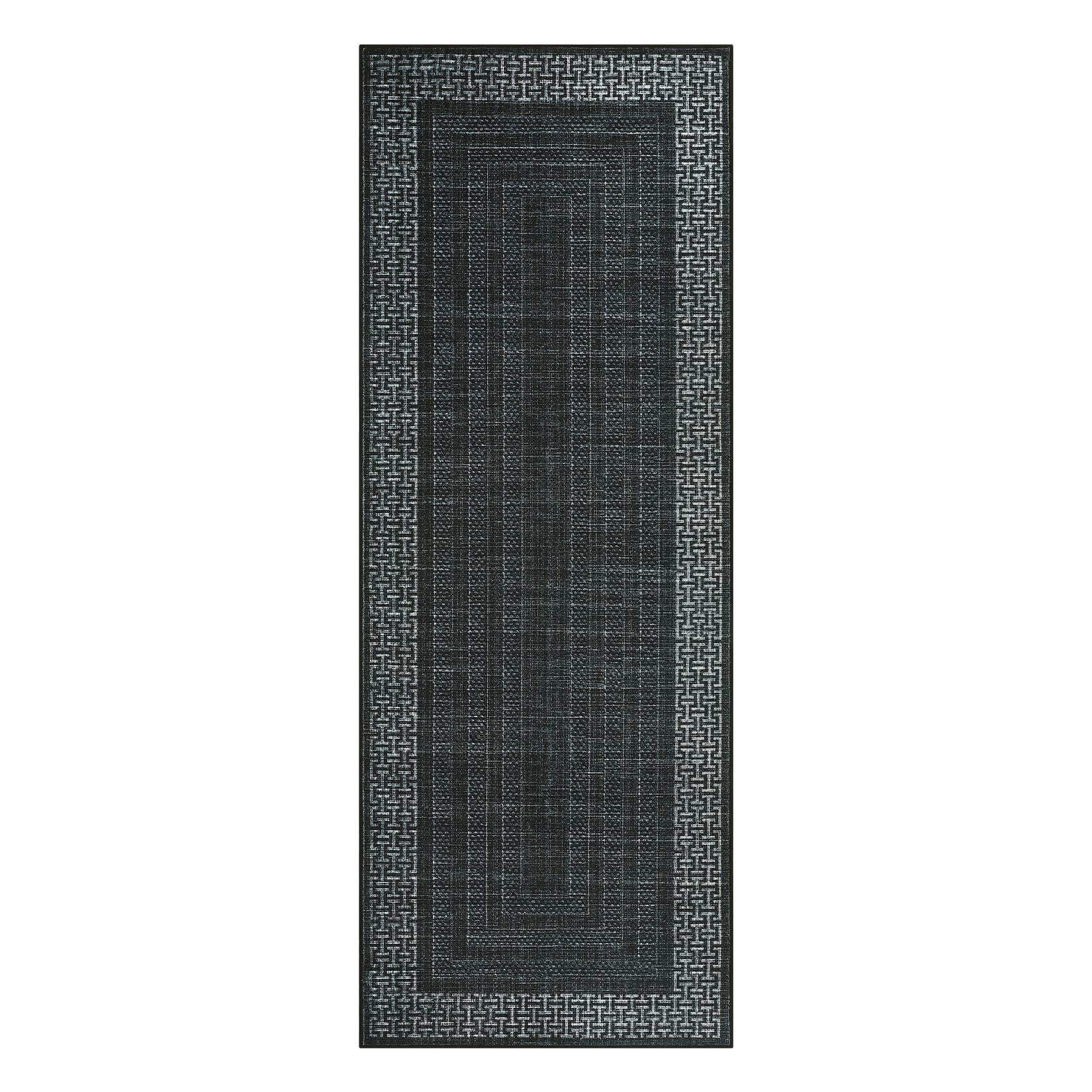 Acekool Modern Geometric Rug Minimalist Angular Pattern Ultra Soft Low ...