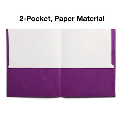 2-Pocket, Paper Material