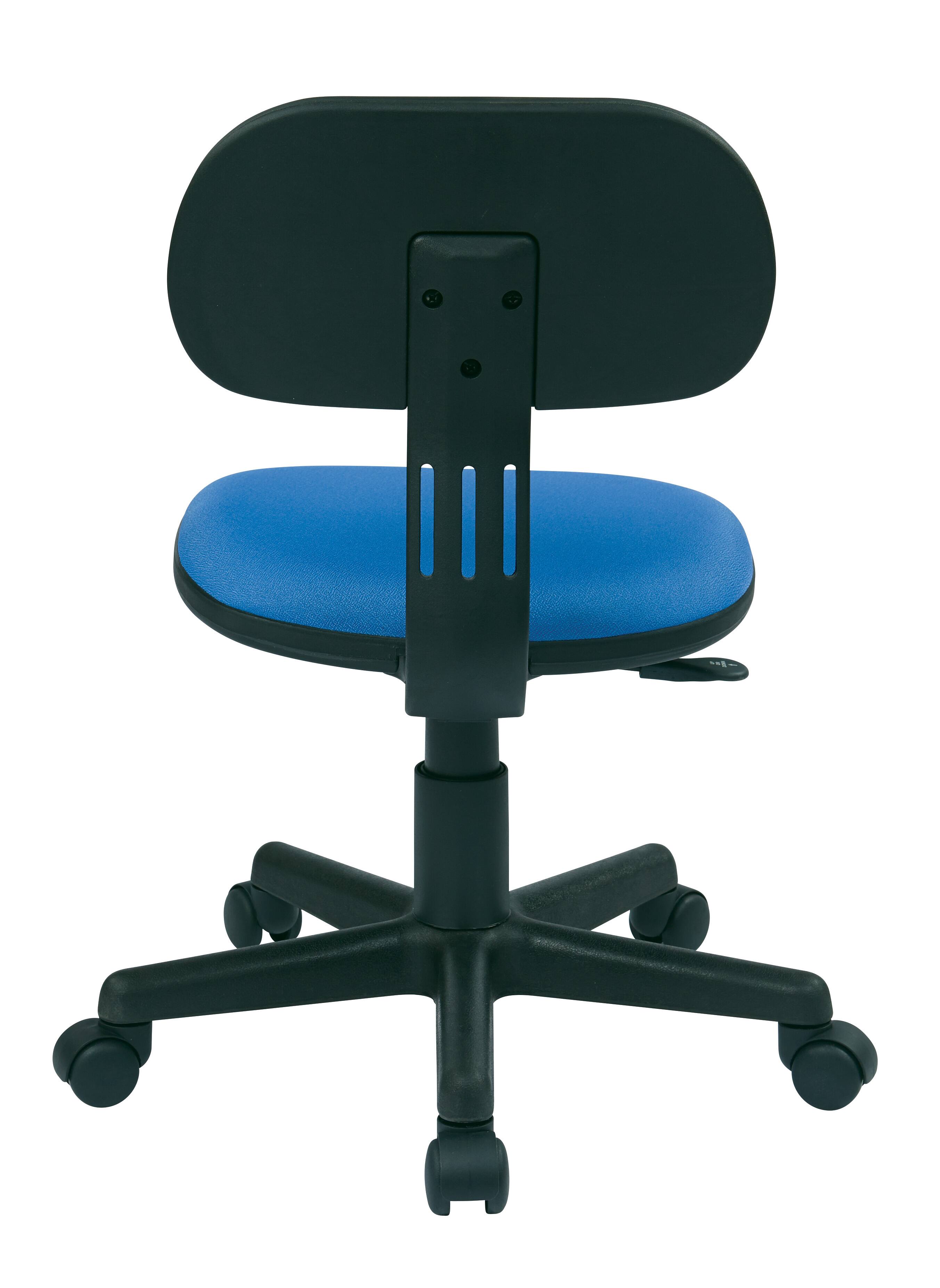 Back. OSP Home Furnishings - Student Task Chair - Blue.