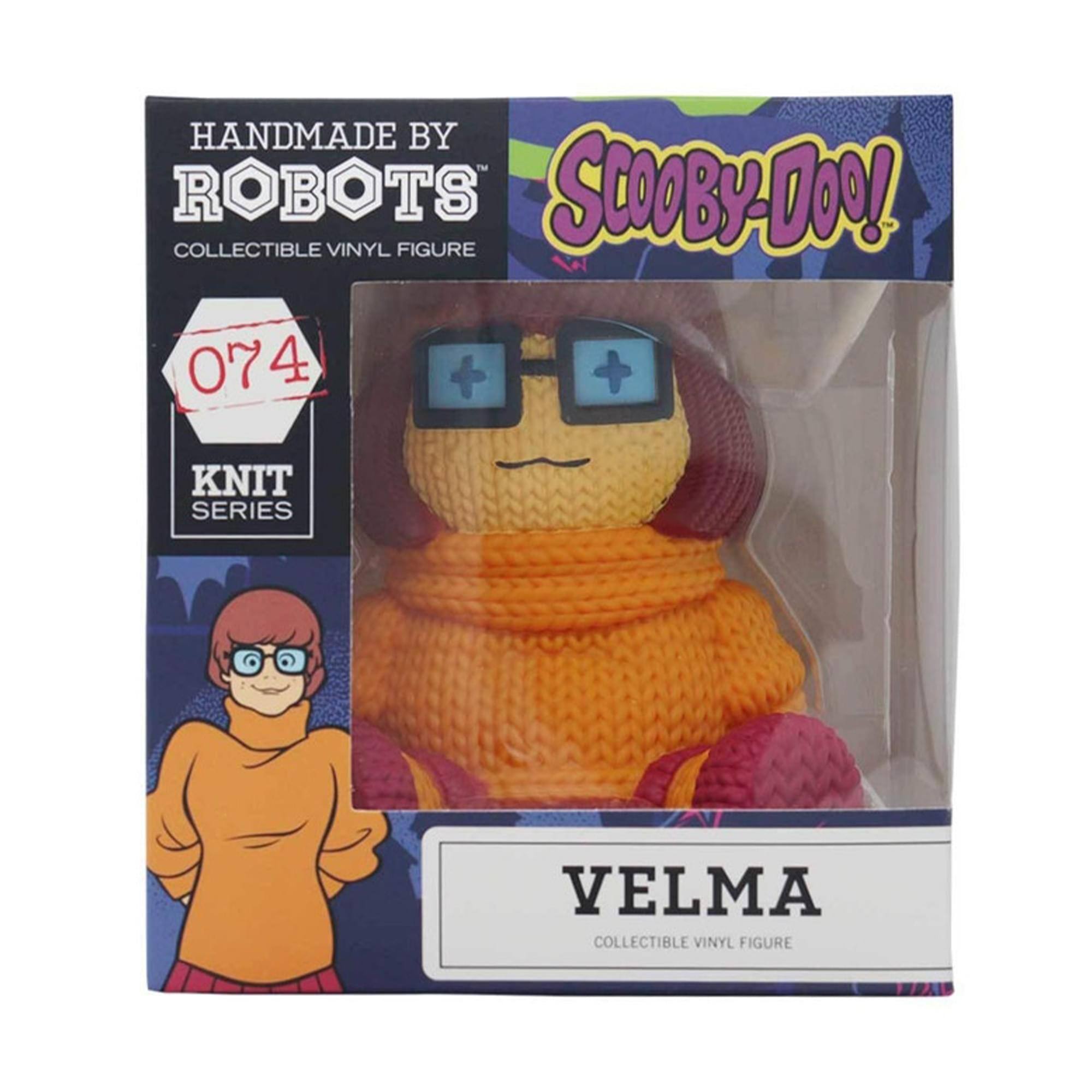 HANDMADE BY ROBOTS COLLECTIBLE VINYL FIGURE  
SCOOBY-DOO!  
074  
KNIT SERIES  
VELMA COLLECTIBLE VINYL FIGURE