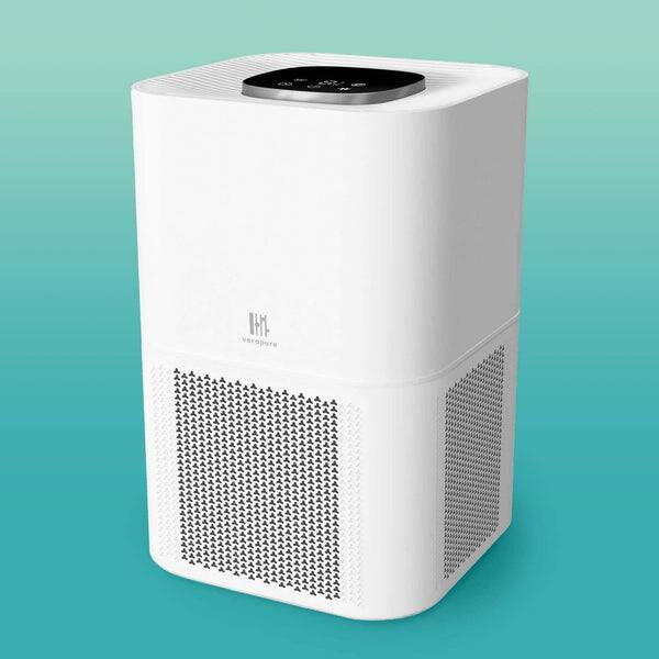 Angle. Verapure - VP-200 Air Purifier - White.