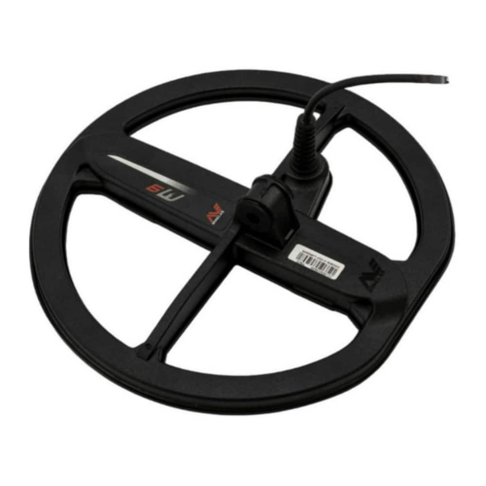 Minelab - M9 9 Inch Round Double D Black Coil for MANTICORE Metal Detectors