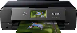 Epson - Expression Photo XP-980 Wireless Color All-in-One Wide-Format Inkjet Printer (C11CL95201) - Black