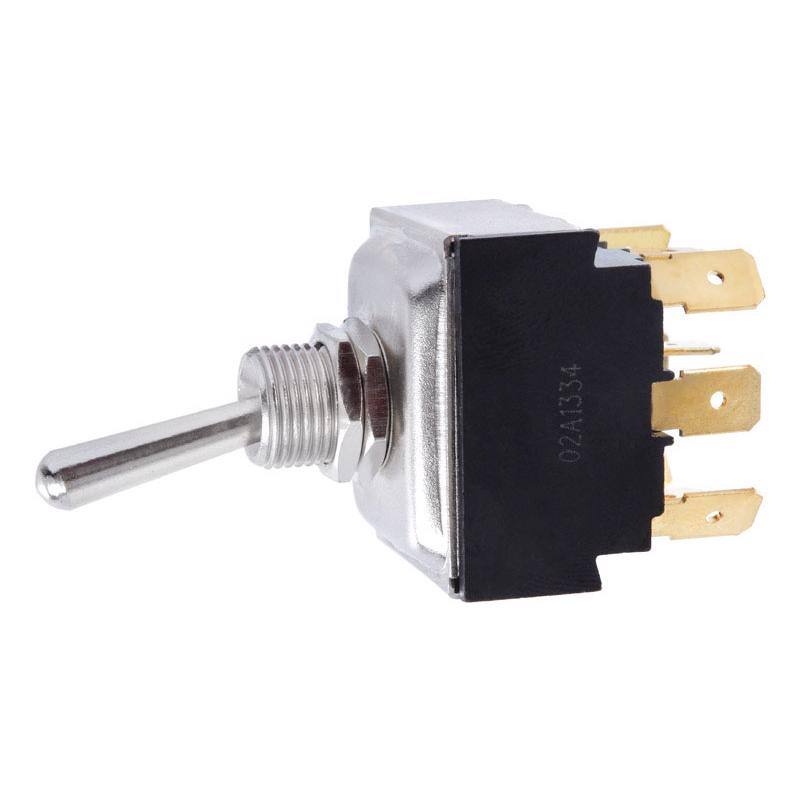 Angle. Jandorf - Jandorf 24 amps Three Pole Toggle Power Tool Switch Black 1 pk - Black.