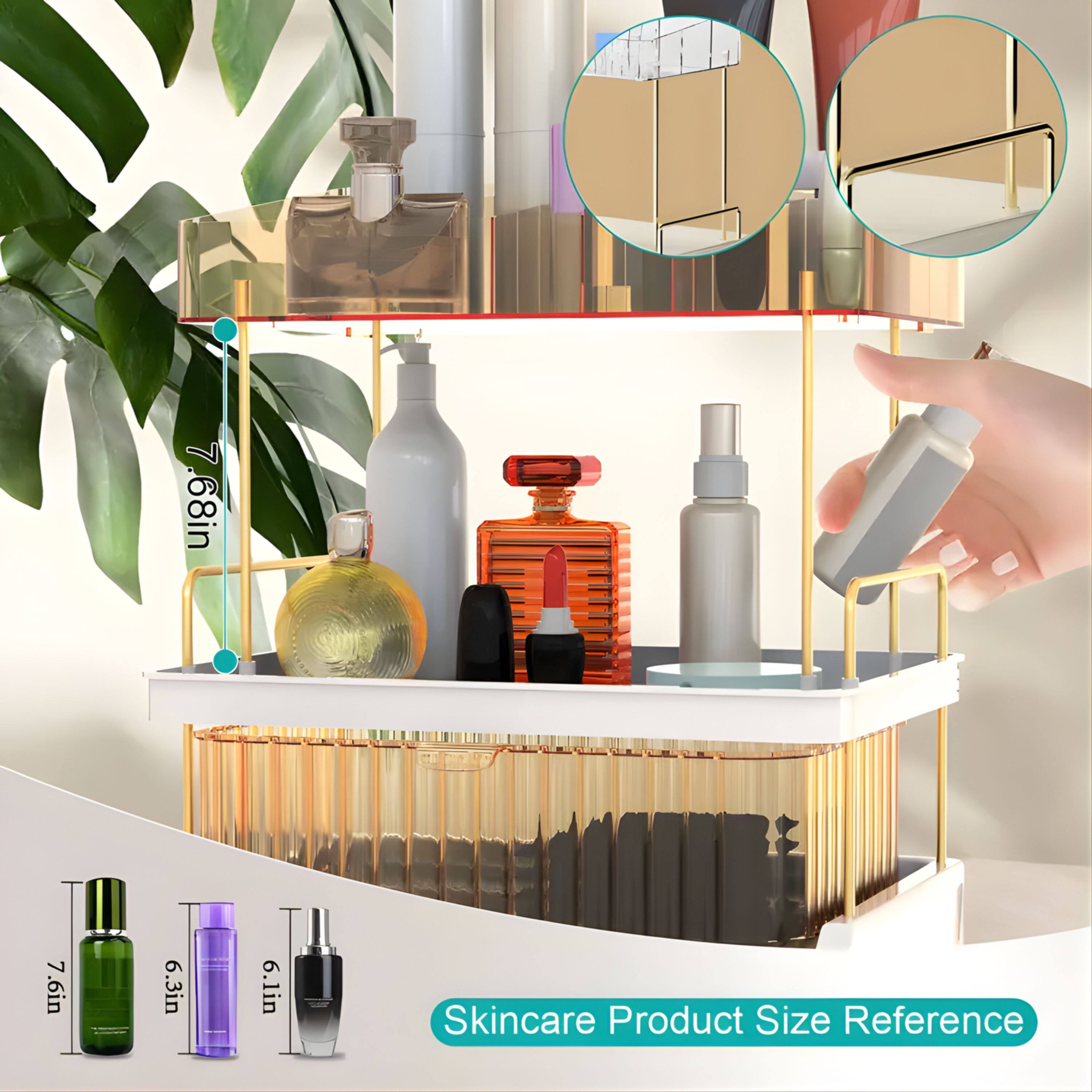 7.68in  
7.6in  
6.3in  
6.1in  

Skincare Product Size Reference
