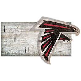 Fan Creations - Atlanta Falcons 6" x 12" Mounted Key Holder - Multicolor