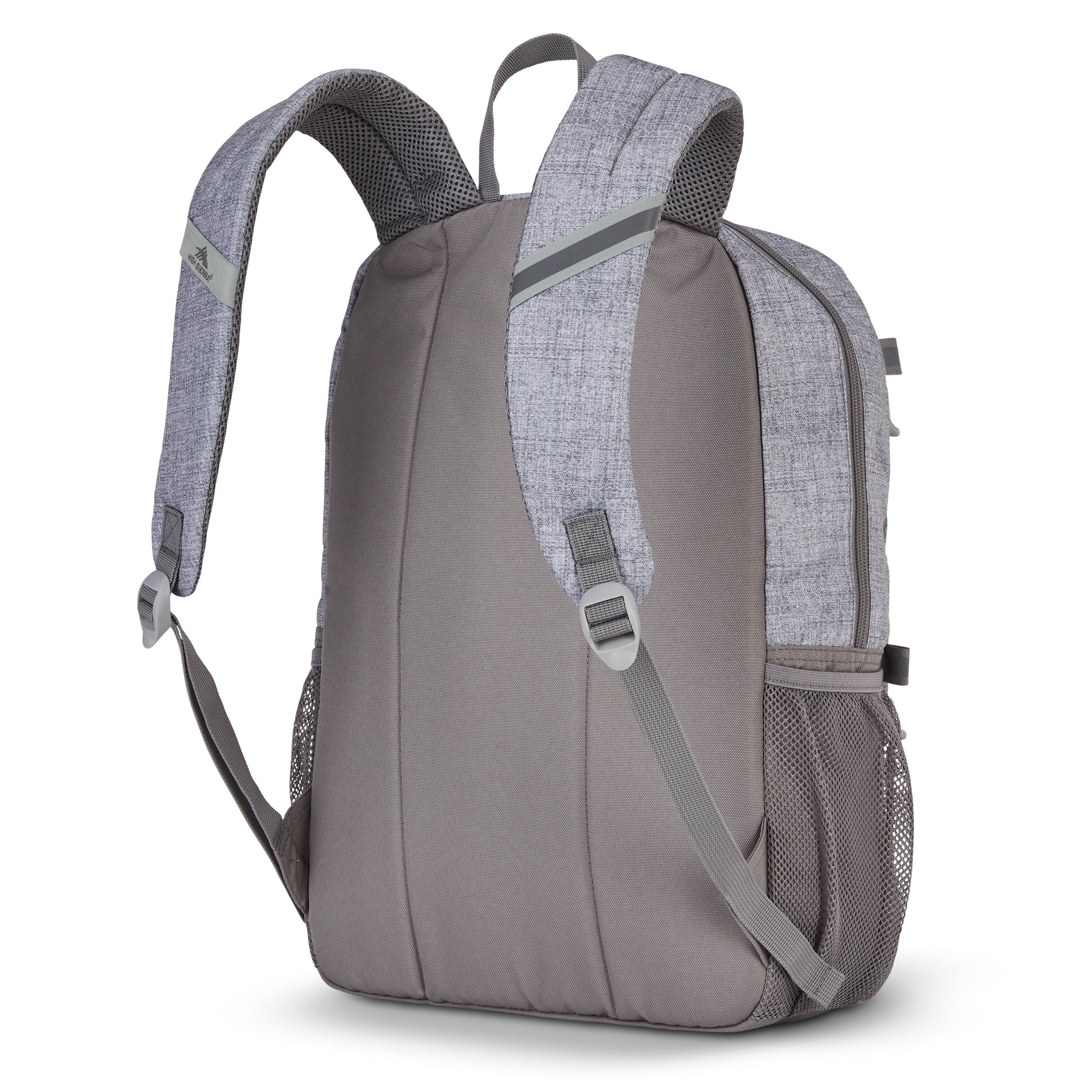 Left. High Sierra - BTS 2020 Everclass Backpack - Silver Heather.