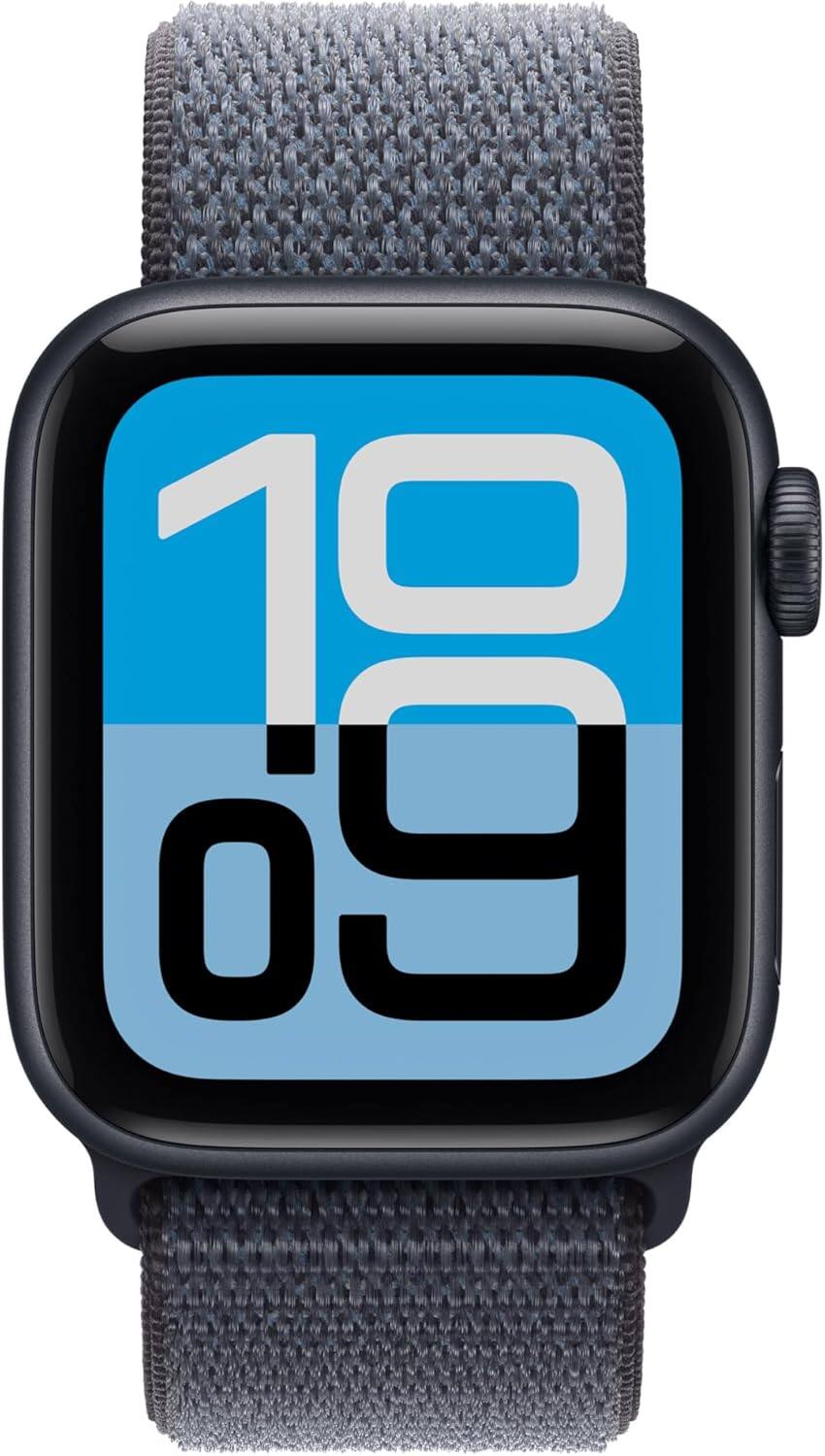 Left. Apple - Apple Watch Band - Sport Loop - 40mm - Anchor Blue - One Size (Fits Most) - Anchor Blue.