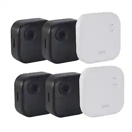 2x Blink Outdoor 4 XR Security Camera Extended Range (Sync Module XR) - 2 Camera - Black