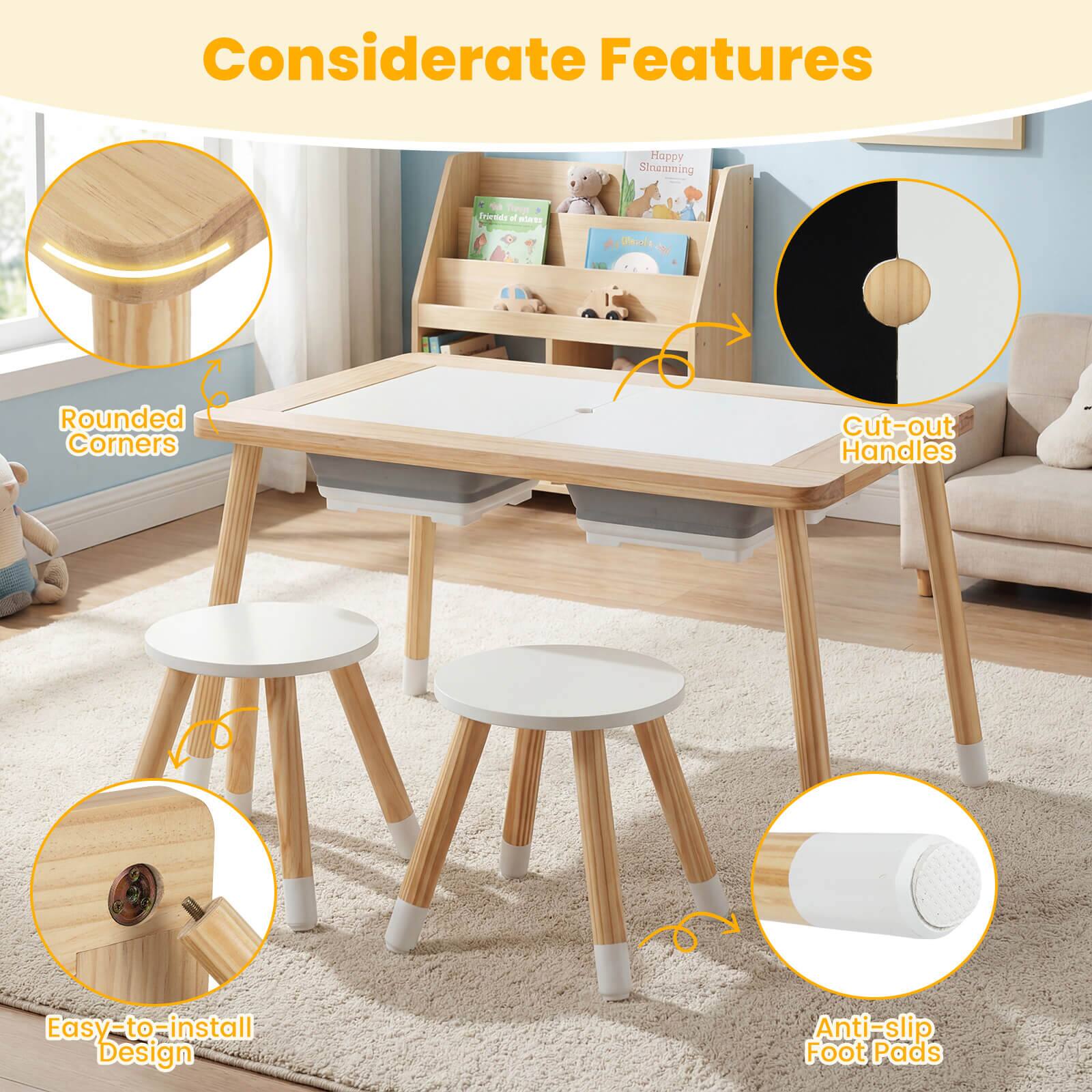 Considerate Features

- Rounded Corners
- Cut-out Handles
- Easy-to-install Design
- Anti-slip Foot Pads