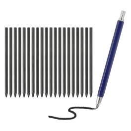 Unique Bargains - Mech Pencil 4.0mm, Lead Holder Large w/ 20pcs 2B Lead for Drawing, Sketching, Woodworking - Blue