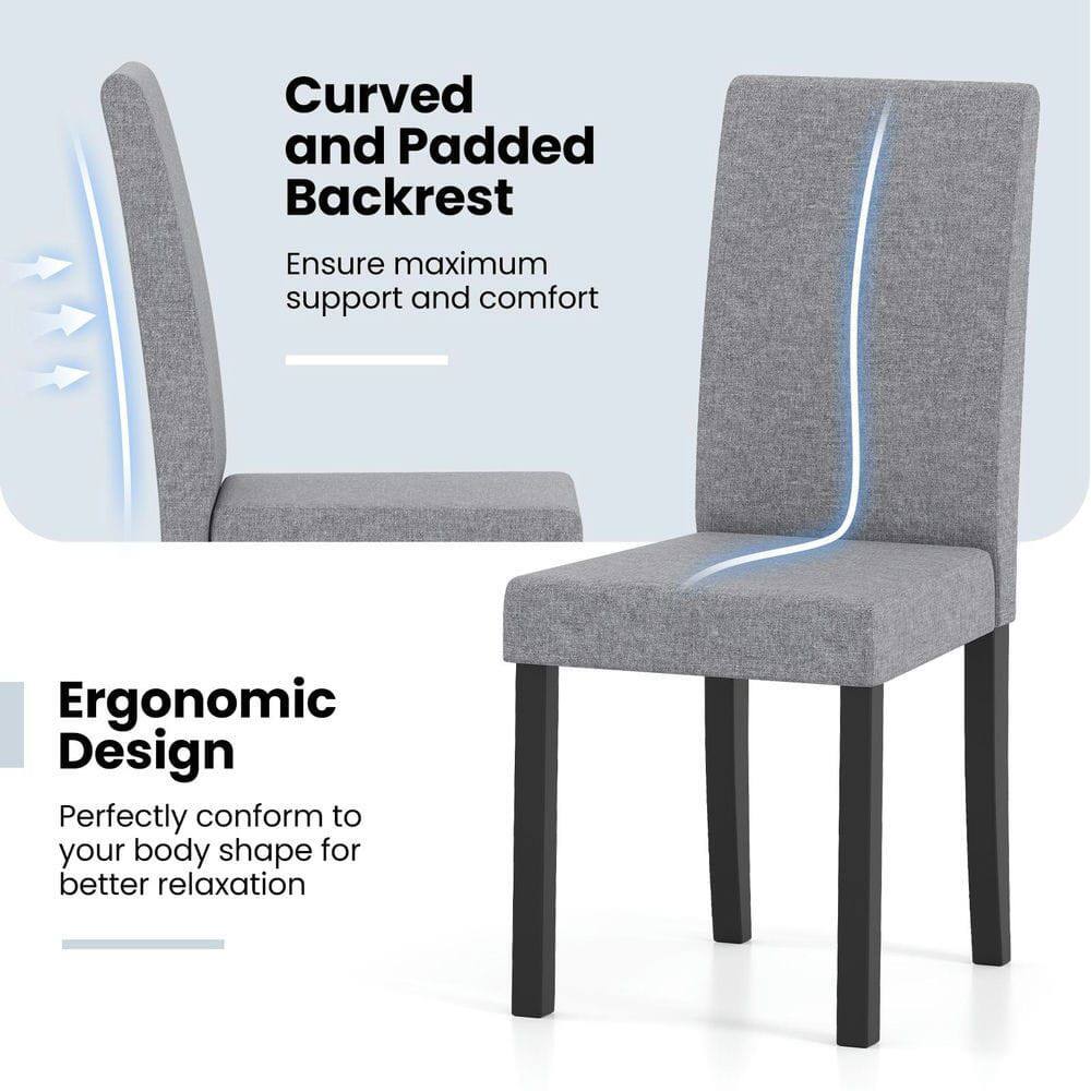 Curved and Padded Backrest  
Ensure maximum support and comfort  

Ergonomic Design  
Perfectly conform to your body shape for better relaxation