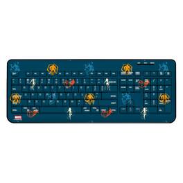 Keyscaper - Marvel Pattern 2 Wireless USB Keyboard - Fantastic Four