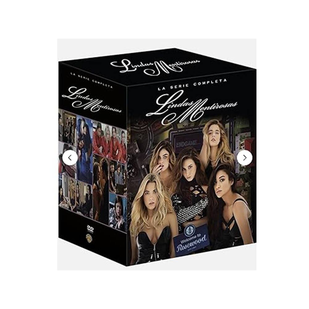 Angle. Pretty Little Liars Complete Series DVD Box Set, Seasons 1-7.
