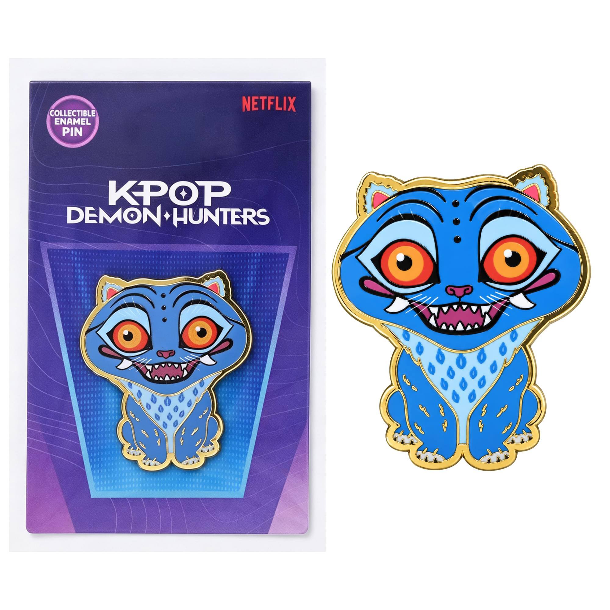 COLLECTIBLE ENAMEL PIN  
NETFLIX  
KPOP DEMON HUNTERS