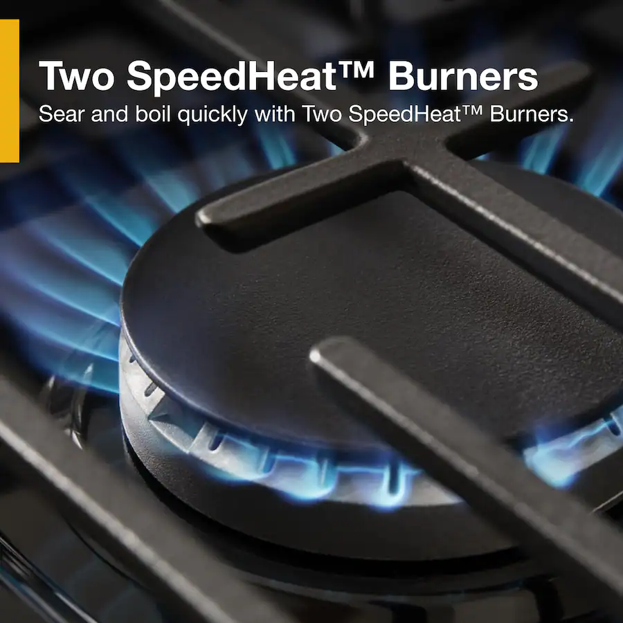 Whirlpool 30 in. Wide 4 burners 5.1 cu. ft. Freestanding Gas Range with ...