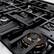 Alt View 11. ZLINE - ZLINE 36 in. Classic Dual Fuel Satin Steel Range w/ 6 Burner Cooktop & Black Matte Door (CDRS-BLM-36) - Stainless Steel.