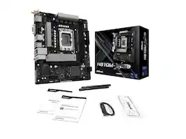ASRock - H810M-X WIFI LGA 1851 Intel H810 Micro ATX Motherboard